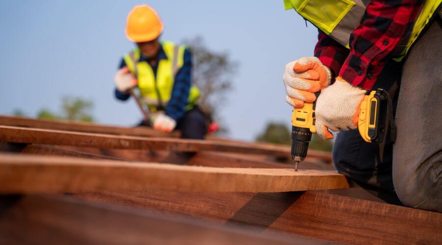 Expert tile roof repair services in Andalusia, IL